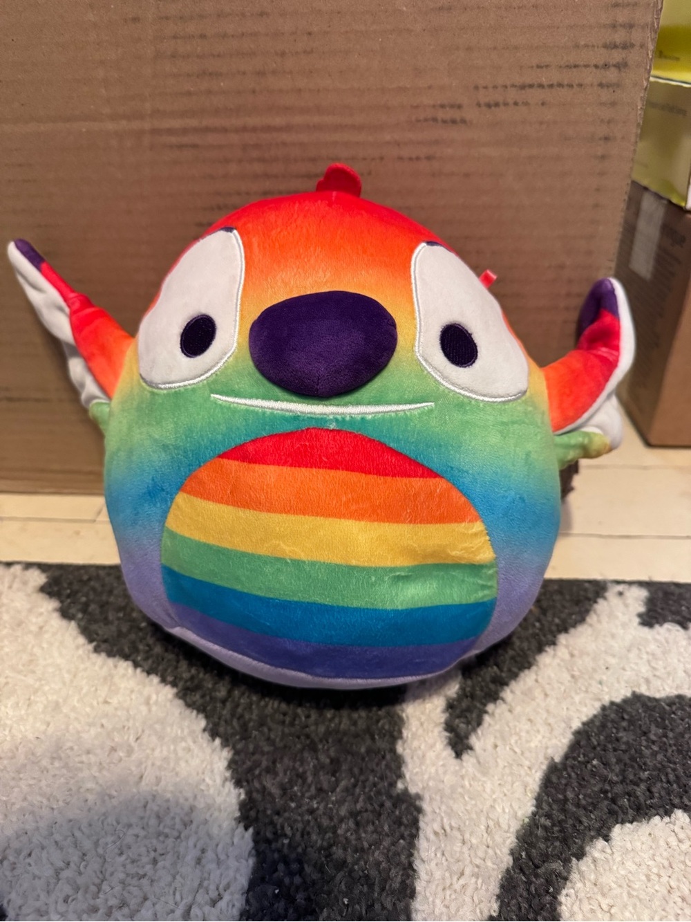 Squishmallows Rainbow Stitch pride Plush 🏳️‍🌈-